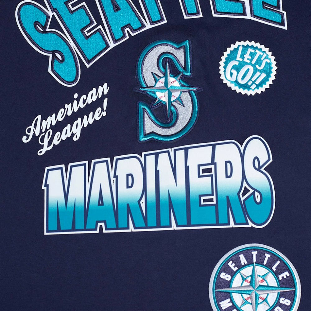 Seattle Mariners Pro Standard Turn It Up Dropped Shoulder T-Shirt | MLB New
