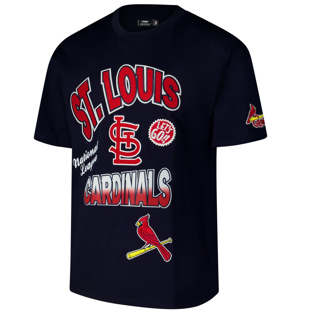 St. Louis Cardinals Pro Standard Turn It Up Dropped Shoulder T-Shirt | MLB Discount