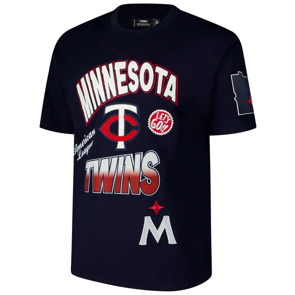 Minnesota Twins Pro Standard Turn It Up Dropped Shoulder T-Shirt | MLB Shop