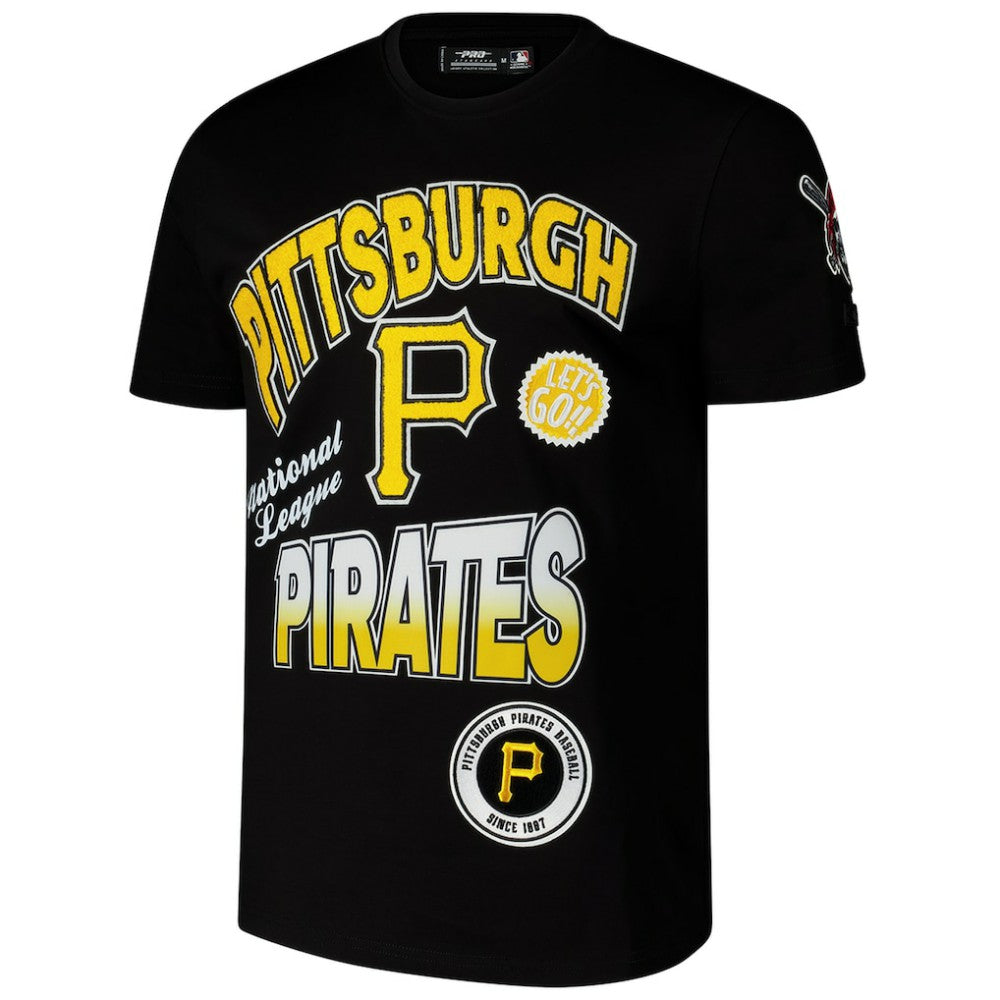 Pittsburgh Pirates Pro Standard Turn It Up Dropped Shoulder T-Shirt | MLB Shop