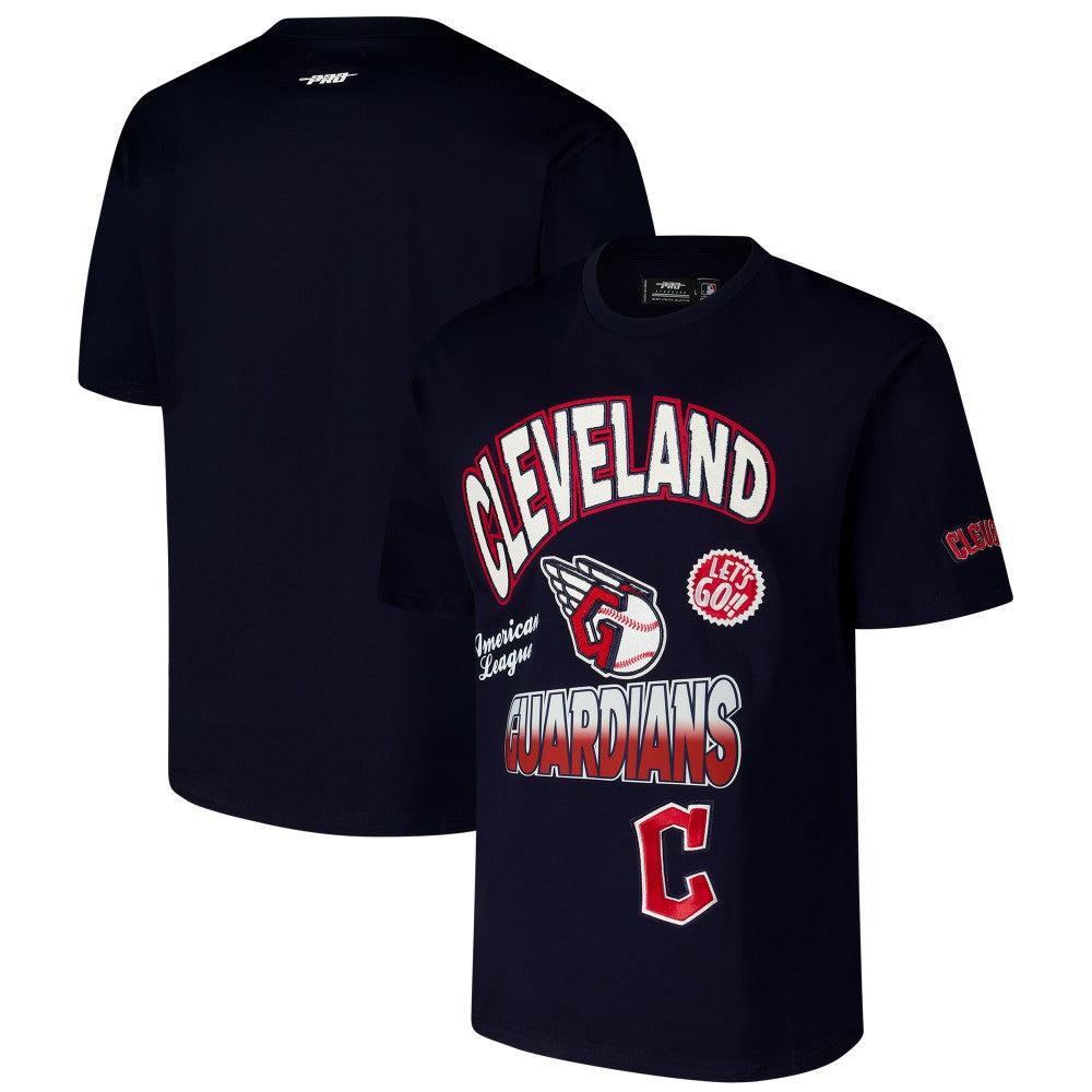 Cleveland Guardians Pro Standard Turn It Up Dropped Shoulder T-Shirt | MLB Sale