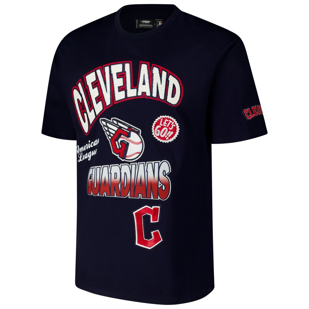 Cleveland Guardians Pro Standard Turn It Up Dropped Shoulder T-Shirt | MLB Sale
