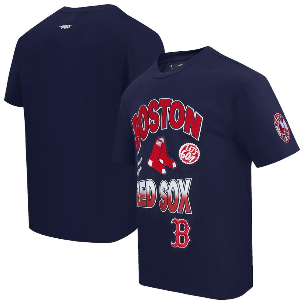 Boston Red Sox Pro Standard Turn It Up Dropped Shoulder T-Shirt | MLB Shop