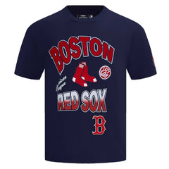 Boston Red Sox Pro Standard Turn It Up Dropped Shoulder T-Shirt | MLB Shop