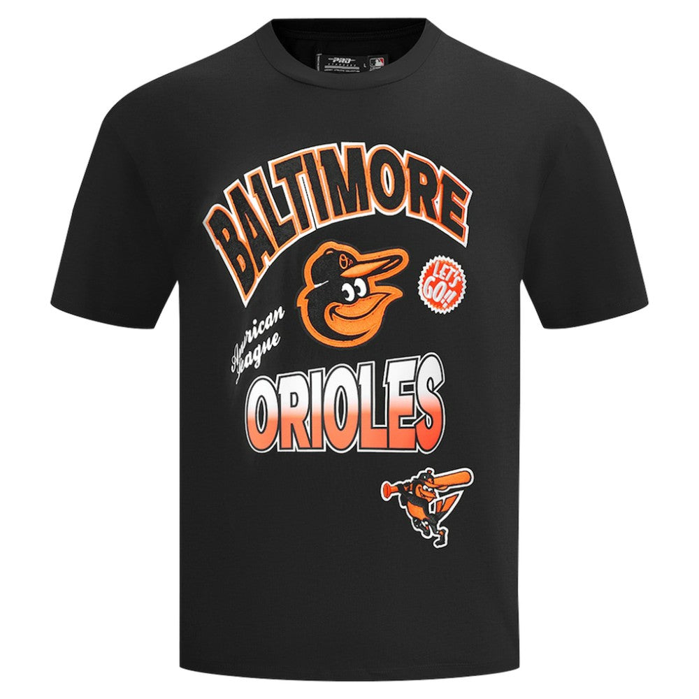 Baltimore Orioles Pro Standard Turn It Up Dropped Shoulder T-Shirt | MLB Sale