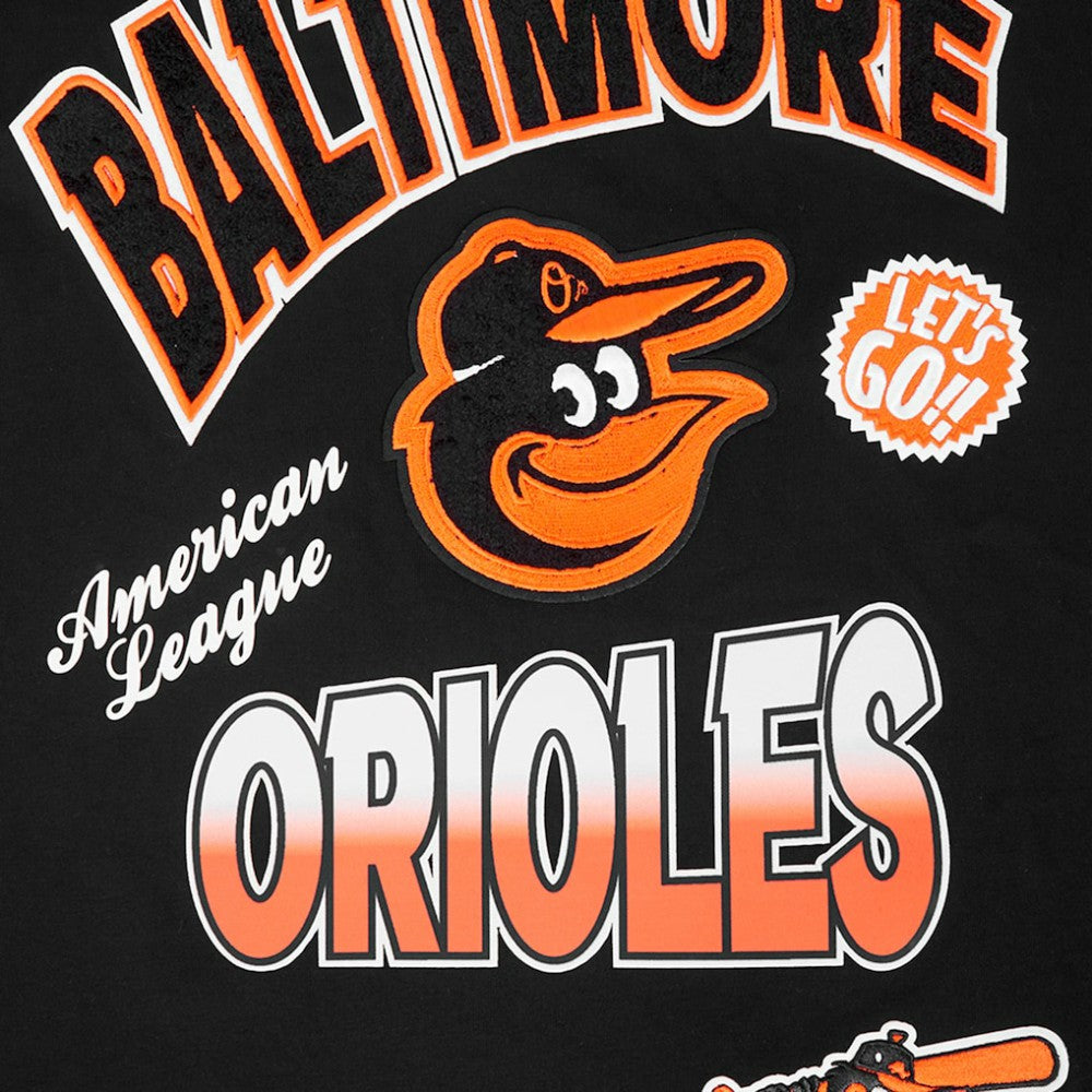 Baltimore Orioles Pro Standard Turn It Up Dropped Shoulder T-Shirt | MLB Sale