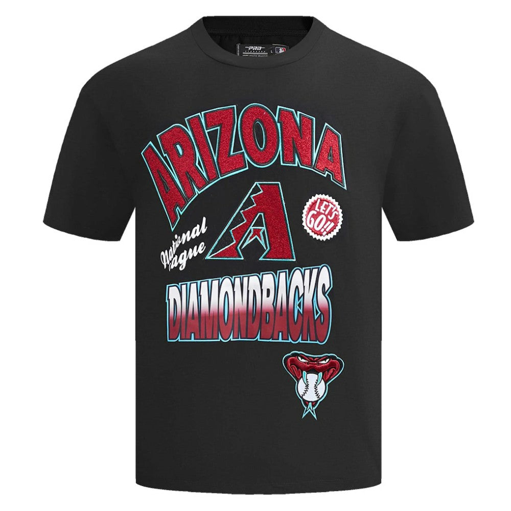 Arizona Diamondbacks Pro Standard Turn It Up Dropped Shoulder T-Shirt | MLB Sale