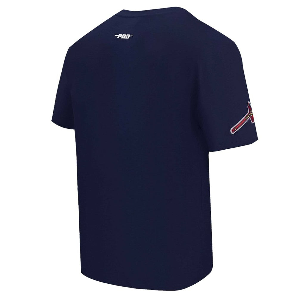Atlanta Braves Pro Standard Turn It Up Dropped Shoulder T-Shirt | MLB Shop