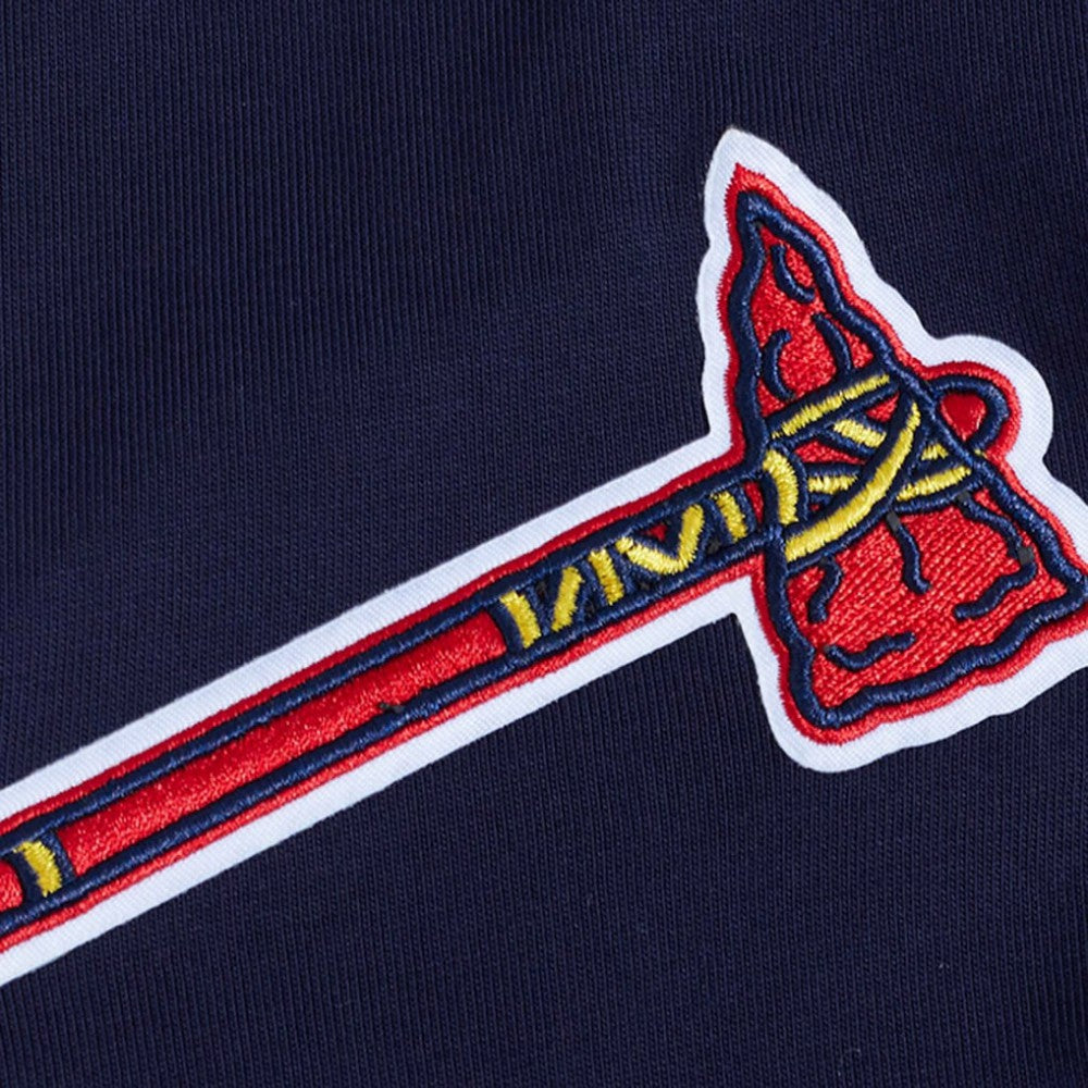 Atlanta Braves Pro Standard Turn It Up Dropped Shoulder T-Shirt | MLB Shop