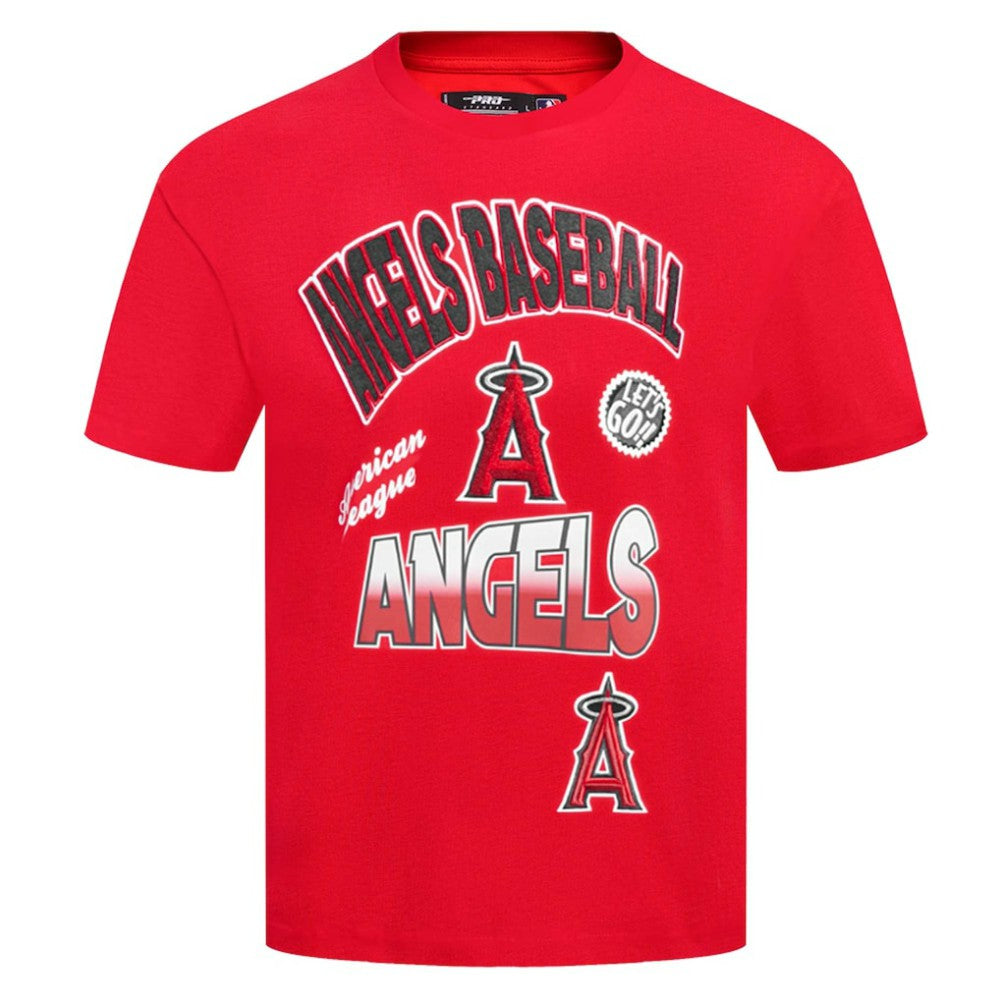 Los Angeles Angels Pro Standard Turn It Up Dropped Shoulder T-Shirt | MLB For sale