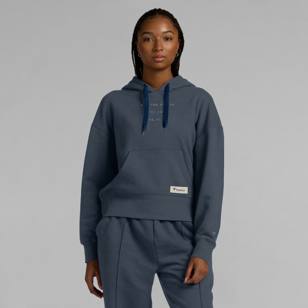 Houston Astros Fanatics Women's Elements Future Ground Subtle Tonal Pullover Hoodie | MLB For sale