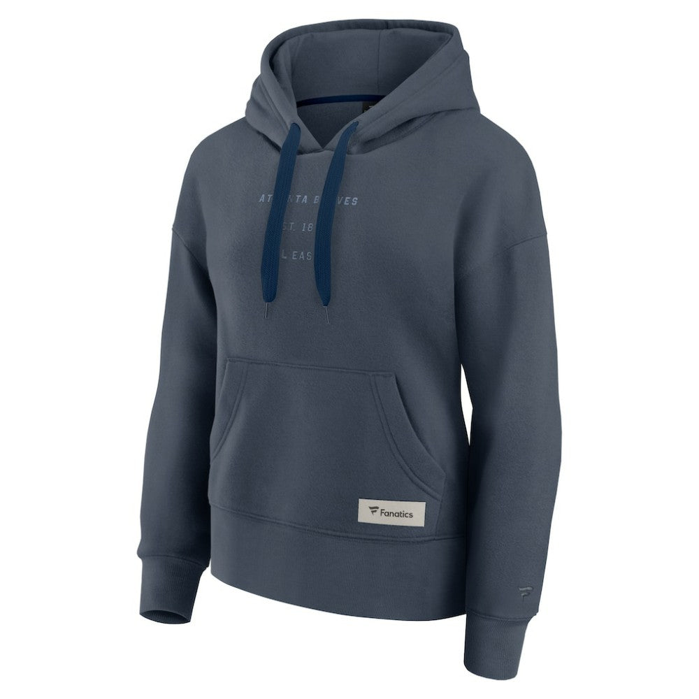 Atlanta Braves Fanatics Women's Elements Future Ground Subtle Tonal Pullover Hoodie | MLB Online