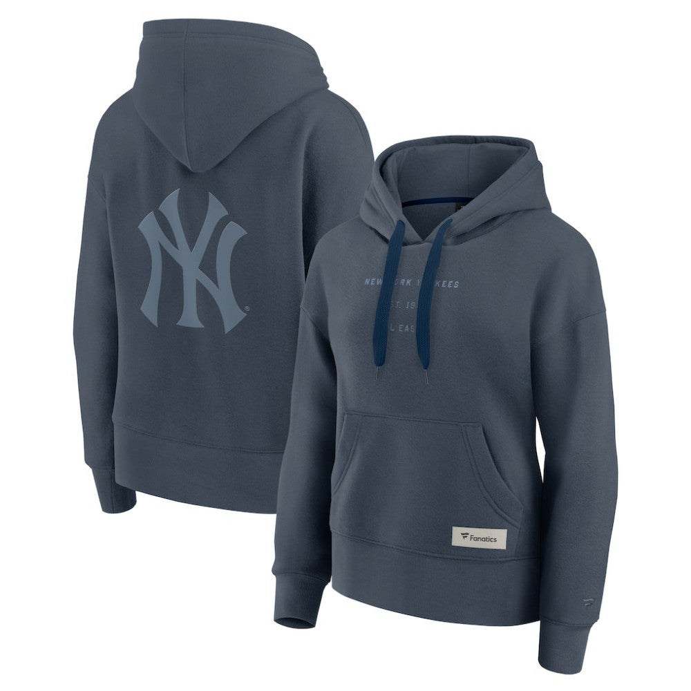 New York Yankees Fanatics Women's Elements Future Ground Subtle Tonal Pullover Hoodie | MLB New