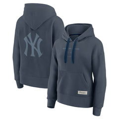 New York Yankees Fanatics Women's Elements Future Ground Subtle Tonal Pullover Hoodie | MLB New