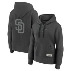 San Diego Padres Fanatics Women's Elements Future Ground Subtle Tonal Pullover Hoodie | MLB New