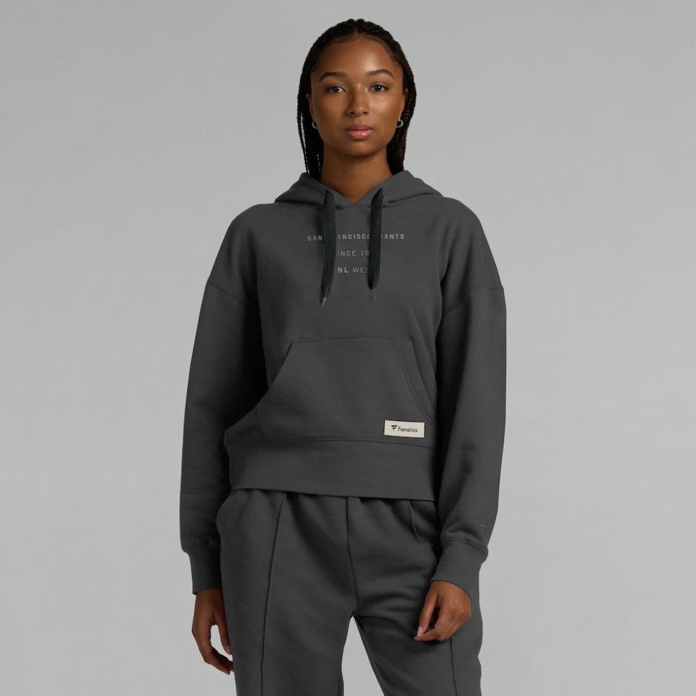San Francisco Giants Fanatics Women's Elements Future Ground Subtle Tonal Pullover Hoodie | MLB Discount