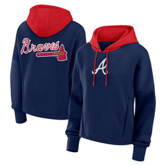 Atlanta Braves Fanatics Women's Oversized Legacy Favorite Spectator Pullover Hoodie | MLB Shop