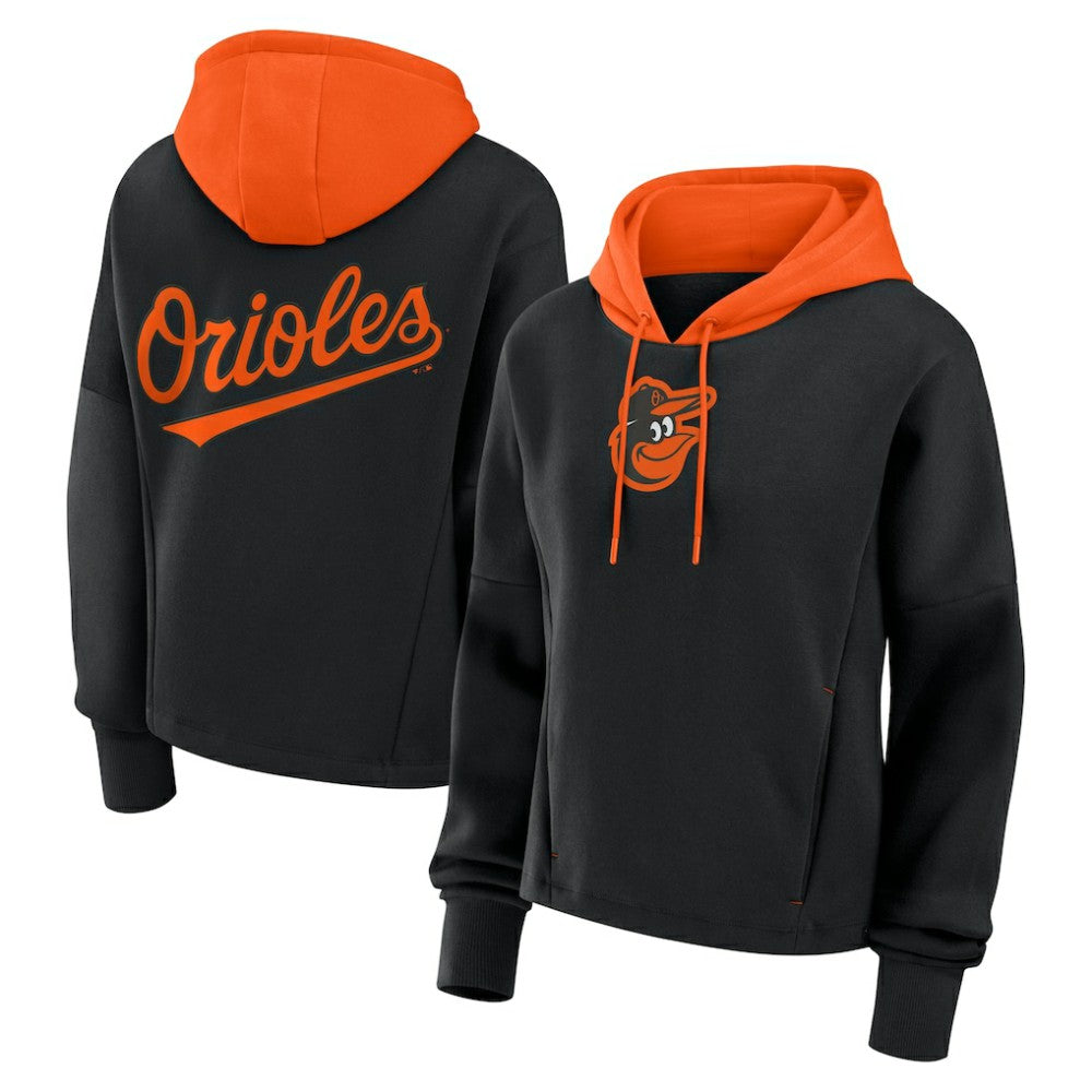Baltimore Orioles Fanatics Women's Oversized Legacy Favorite Spectator Pullover Hoodie | MLB Discount
