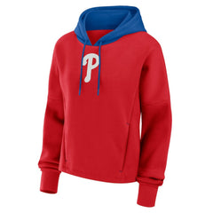 Philadelphia Phillies Fanatics Women's Oversized Legacy Favorite Spectator Pullover Hoodie | MLB Discount