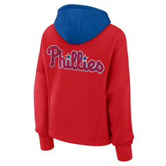 Philadelphia Phillies Fanatics Women's Oversized Legacy Favorite Spectator Pullover Hoodie | MLB Discount