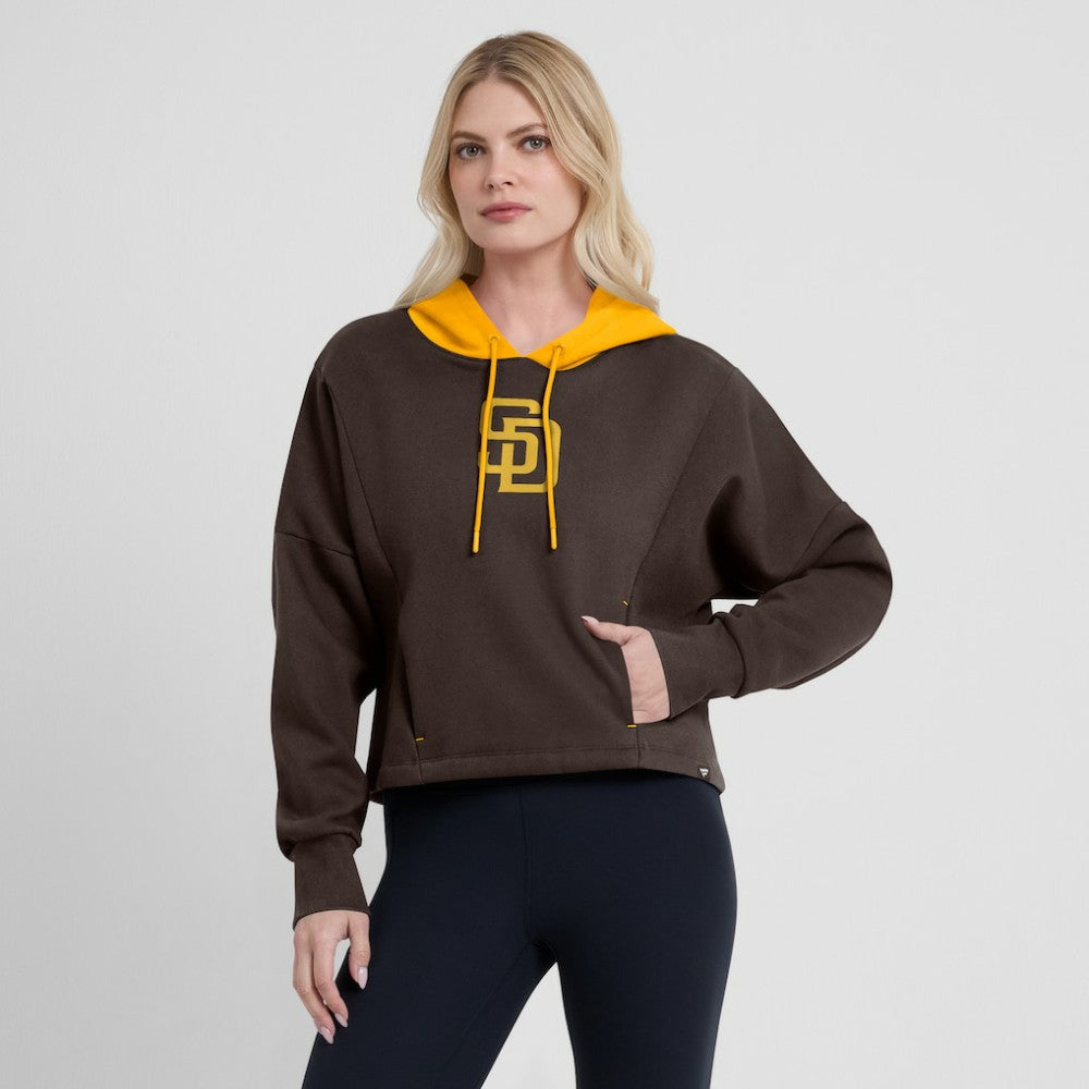 San Diego Padres Fanatics Women's Oversized Legacy Favorite Spectator Pullover Hoodie | MLB Shop