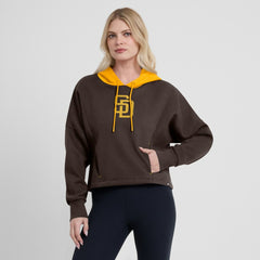 San Diego Padres Fanatics Women's Oversized Legacy Favorite Spectator Pullover Hoodie | MLB Shop