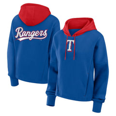 Texas Rangers Fanatics Women's Oversized Legacy Favorite Spectator Pullover Hoodie | MLB Sale