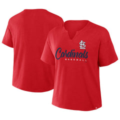 St. Louis Cardinals Fanatics Women's Fan Fave Stadium Slub Boxy T-Shirt | MLB Discount