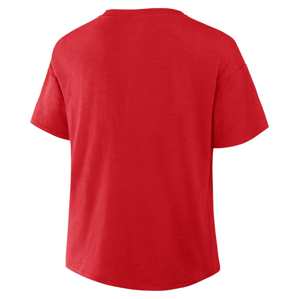 St. Louis Cardinals Fanatics Women's Fan Fave Stadium Slub Boxy T-Shirt | MLB Discount