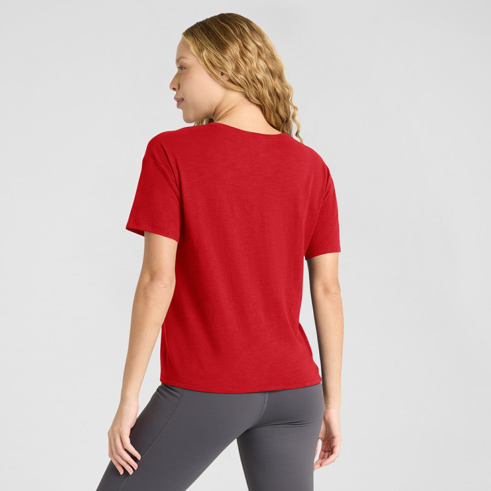 St. Louis Cardinals Fanatics Women's Fan Fave Stadium Slub Boxy T-Shirt | MLB Discount