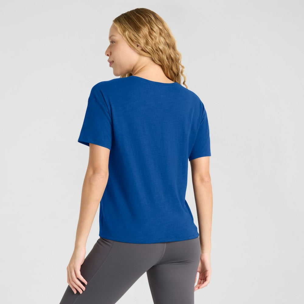 Texas Rangers Fanatics Women's Fan Fave Stadium Slub Boxy T-Shirt | MLB On Sale