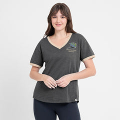 Tampa Bay Rays Fanatics Women's Binge Worthy Stadium Slub V-Neck T-Shirt | MLB Online