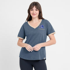 Chicago White Sox Fanatics Women's Binge Worthy Stadium Slub V-Neck T-Shirt | MLB Sale