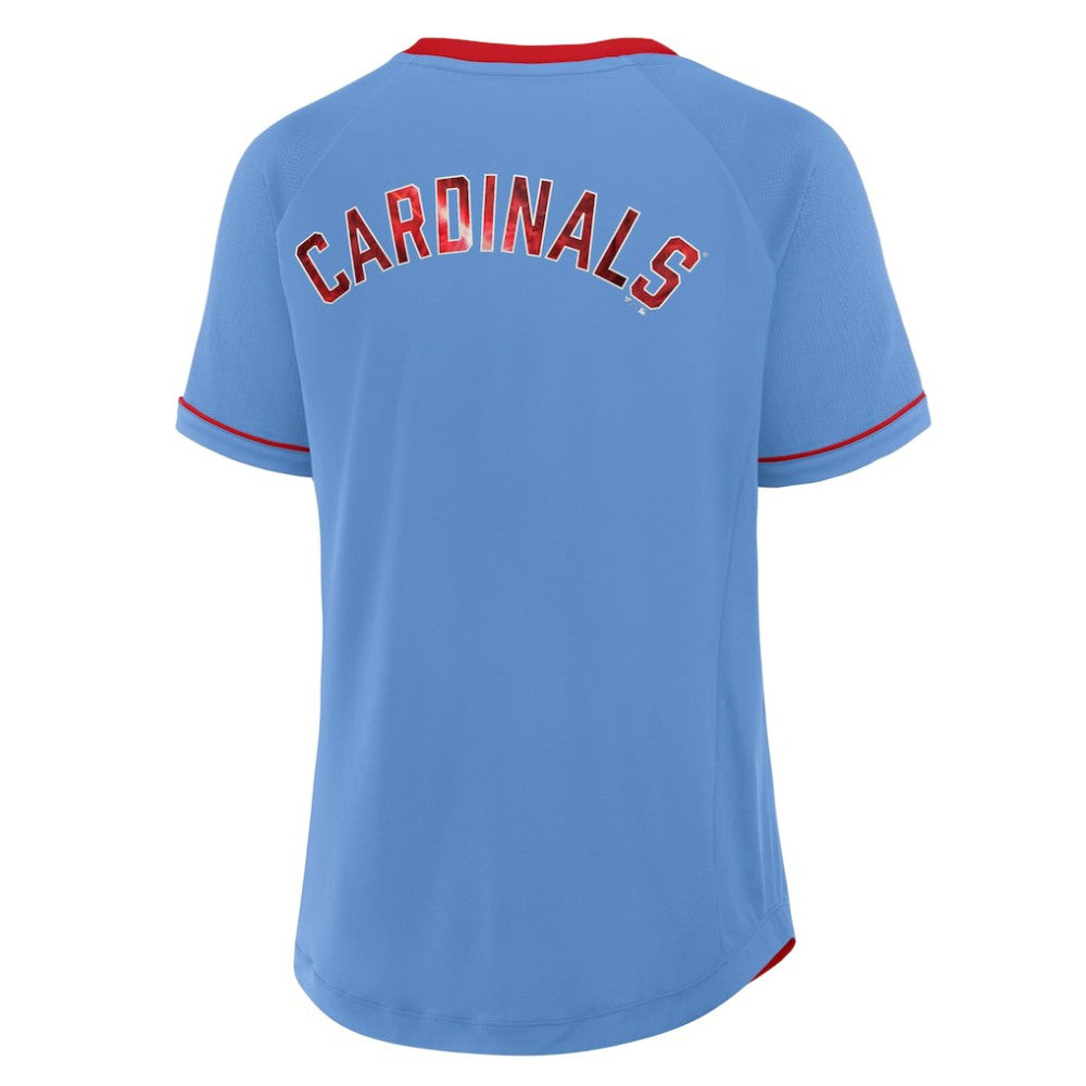 St. Louis Cardinals Fanatics Women's Cooperstown Collection League Diva V-Neck T-Shirt | MLB Near me