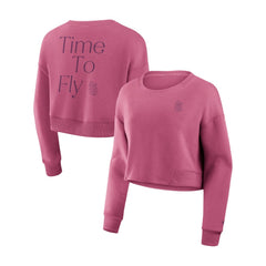 St. Louis Cardinals Fanatics Women's Studio Cropped Pullover Sweatshirt | MLB Near me