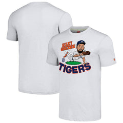Riley Greene Detroit Tigers Homage Caricature Player Tri-Blend T-Shirt | MLB Outlet