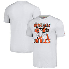Adley Rutschman Baltimore Orioles Homage Caricature Player Tri-Blend T-Shirt | MLB Online