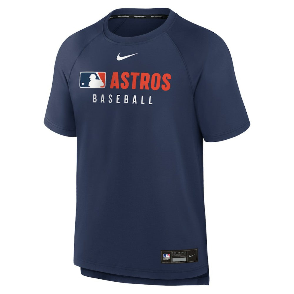Houston Astros Nike Authentic Collection Pregame Raglan Dri-FIT T-Shirt | MLB Discount