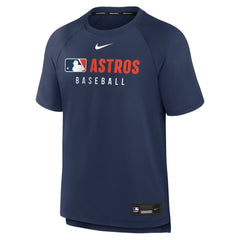 Houston Astros Nike Authentic Collection Pregame Raglan Dri-FIT T-Shirt | MLB Discount