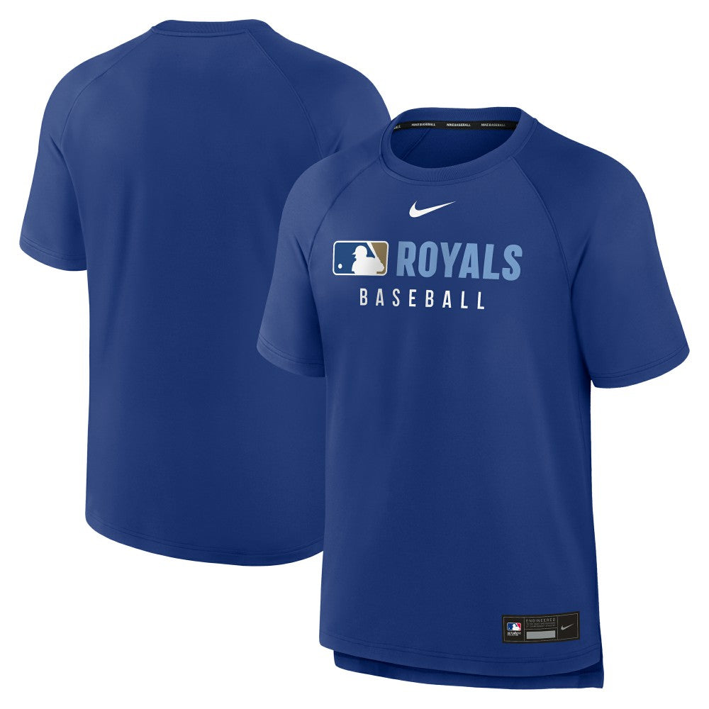Kansas City Royals Nike Authentic Collection Pregame Raglan Dri-FIT T-Shirt | MLB For sale
