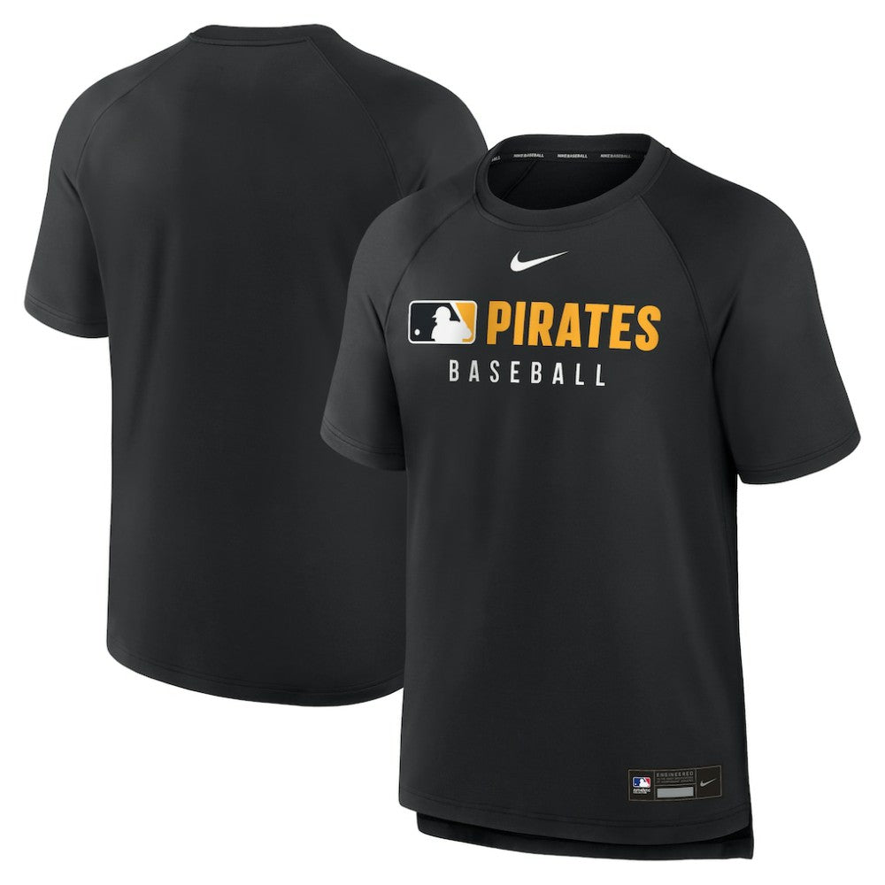 Pittsburgh Pirates Nike Authentic Collection Pregame Raglan Dri-FIT T-Shirt | MLB Sale