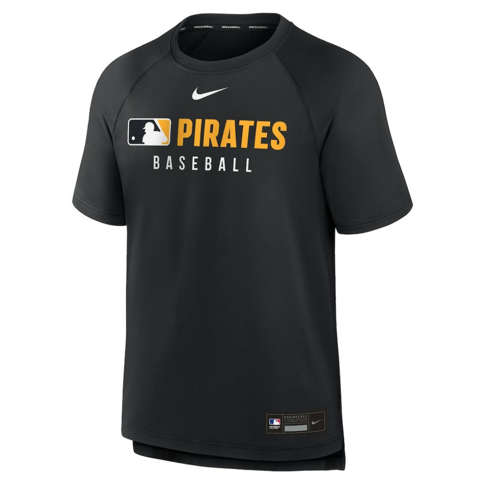 Pittsburgh Pirates Nike Authentic Collection Pregame Raglan Dri-FIT T-Shirt | MLB Sale