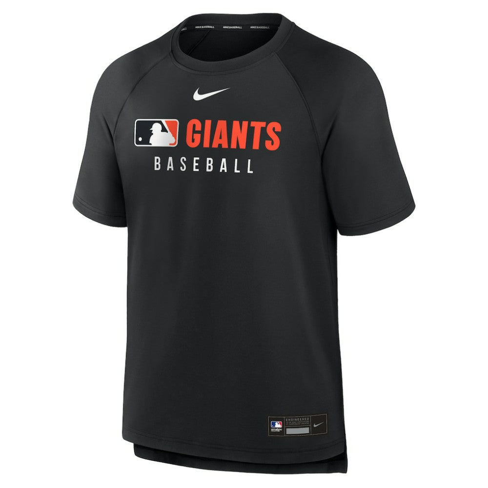 San Francisco Giants Nike Authentic Collection Pregame Raglan Dri-FIT T-Shirt | MLB New