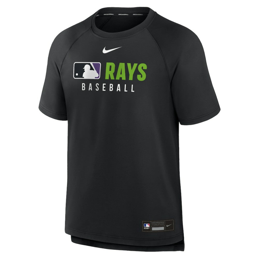 Tampa Bay Rays Nike Authentic Collection Pregame Raglan Dri-FIT T-Shirt | MLB Online