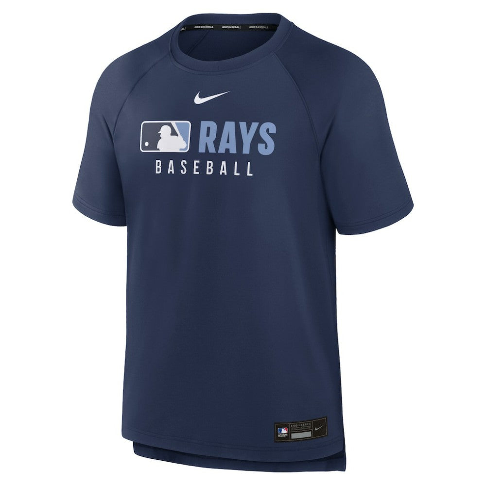 Tampa Bay Rays Nike Authentic Collection Pregame Raglan Dri-FIT T-Shirt | MLB On Sale