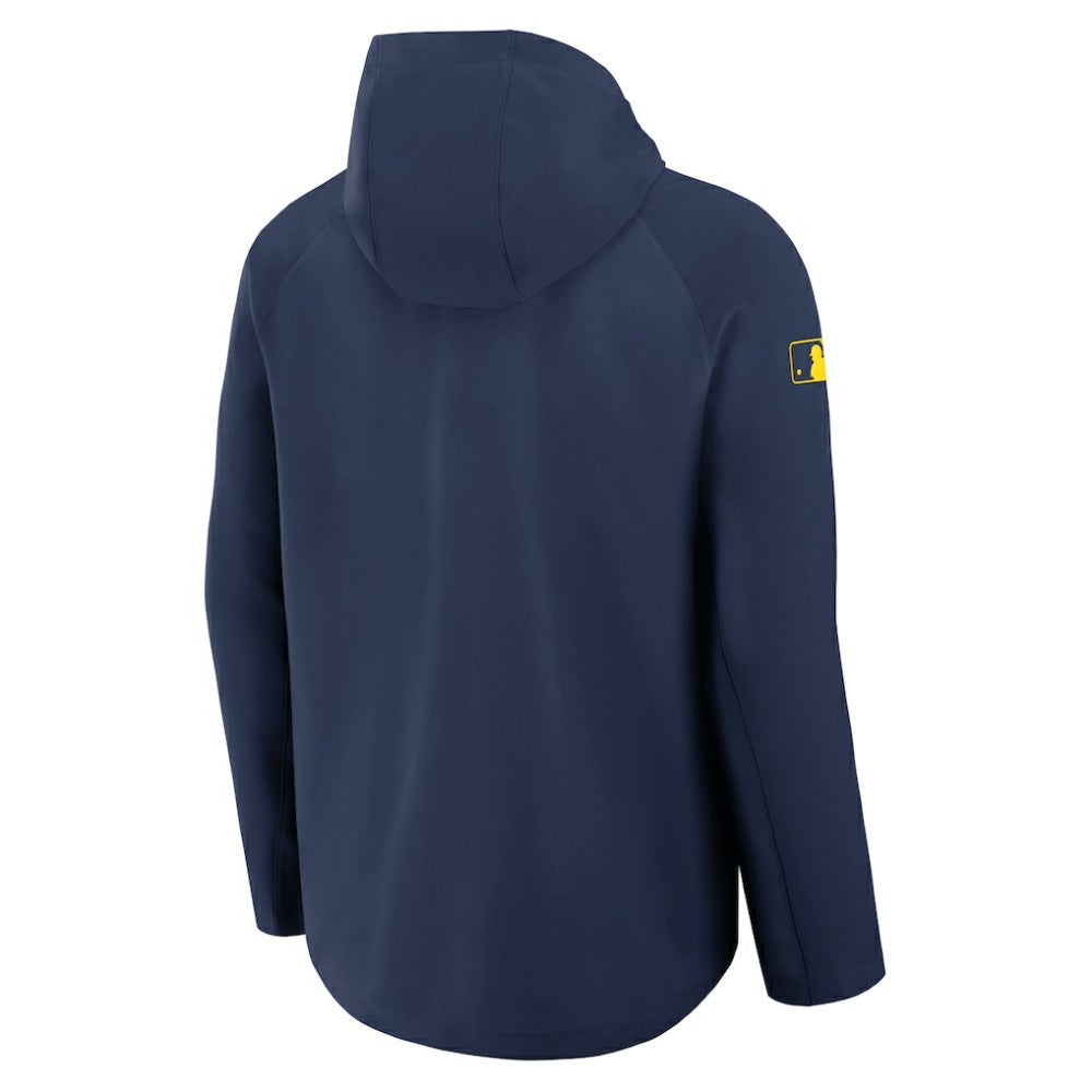 Milwaukee Brewers Nike Authentic Collection Raglan Performance Full-Zip Jacket | MLB Near me