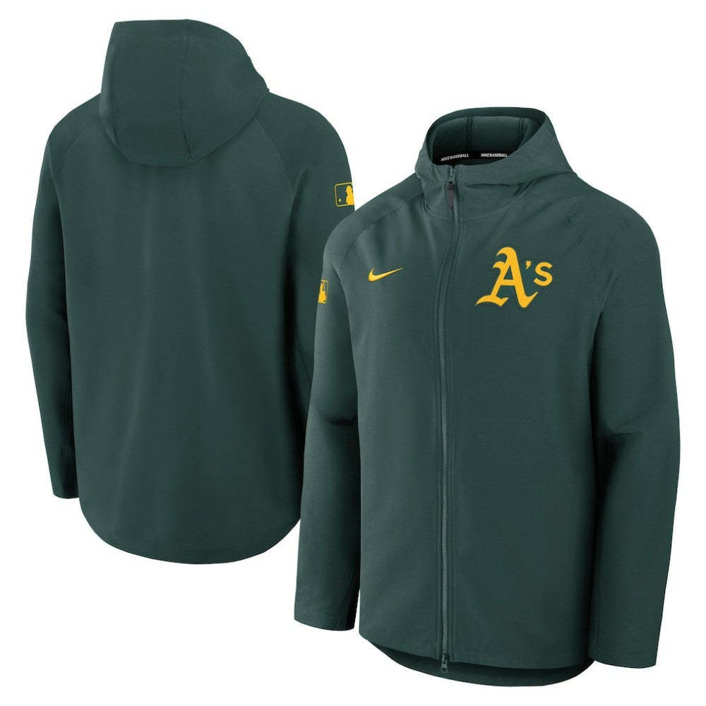 Athletics Nike Authentic Collection Raglan Performance Full-Zip Jacket | MLB Near me