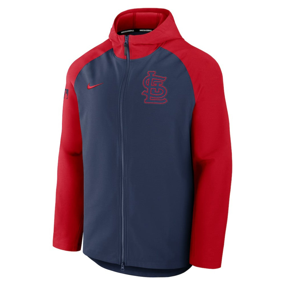 St. Louis Cardinals Nike Authentic Collection Raglan Performance Full-Zip Jacket | MLB US