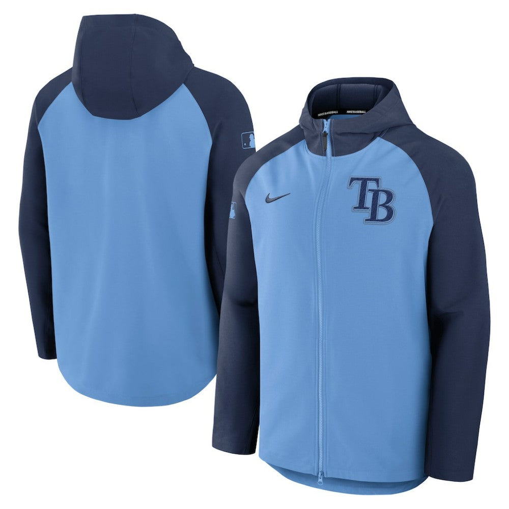 Tampa Bay Rays Nike Authentic Collection Raglan Performance Full-Zip Jacket | MLB Near me