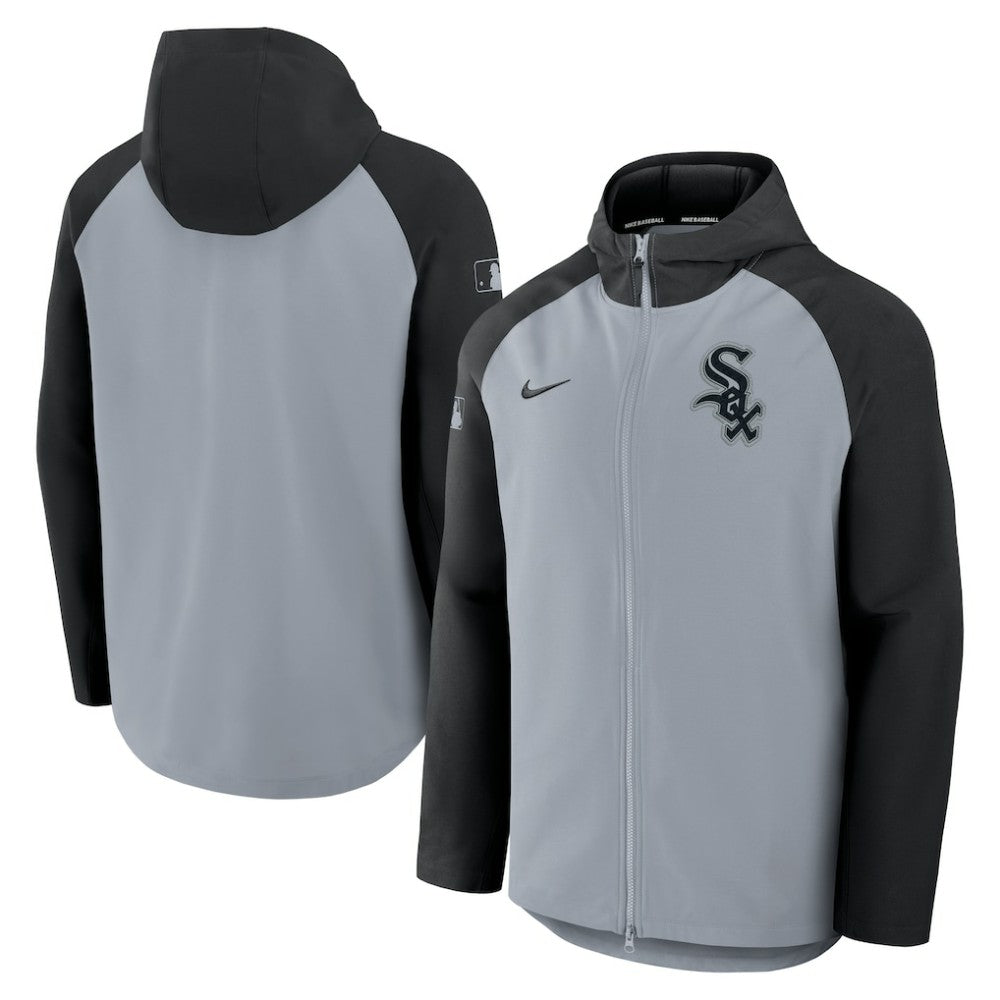 Chicago White Sox Nike Authentic Collection Raglan Performance Full-Zip Jacket | MLB US